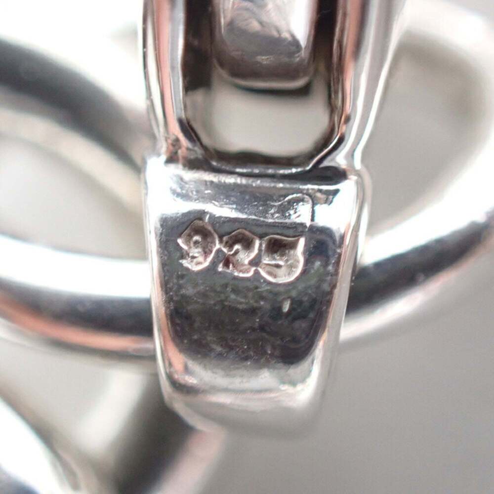 TIFFANY Authentic Silver Heart Charm Bracelet - Picture 8 of 10